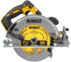 DeWalt DCS570B SOLO Дисковая пила аккум. в кор. (20V, 184x16 мм, пропил: 64 мм, BL-motor) - фото 227428