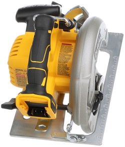 DeWalt DCS570B SOLO Дисковая пила аккум. в кор. (20V, 184x16 мм, пропил: 64 мм, BL-motor) - фото 227430