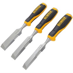 DeWalt DWHT0-16148 Набор из 3-х стамесок (18, 25, 32 мм, с лезвием с дополнительной режущей кромкой) - фото 227455