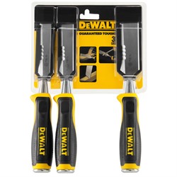 DeWalt DWHT0-16148 Набор из 3-х стамесок (18, 25, 32 мм, с лезвием с дополнительной режущей кромкой) - фото 227461