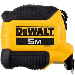 DeWalt DWHT38114-0 Рулетка 5 м (лента: 28 мм, класс точности: 2) - фото 227489