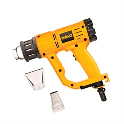 DeWalt D26411 Термовоздуходувка в кор. (1800 Вт, 2 скор, 50-600 °С) - фото 227541