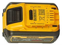 DeWalt DCB547X2 Набор: 2 аккумулятора FlexVolt 18V/54V (9.0Ah, Li-On) - фото 227577