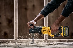DeWalt DCD444N SOLO Дрель угловая аккум. (18V, диам. сверления в дереве:102 мм, BL-мотор) - фото 227593