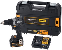 DeWalt DCD85MM1T Шуруповерт уд. аккум. в чем. TSTAK (18V, 1*4.0.0Ah, 90 Нм, McLaren Edition) - фото 227659