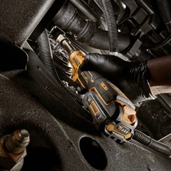DeWalt DCF503EN SOLO Гайковерт угловой с трещоткой в кор. (12V, 3/8'', 81 Нм, BL-motor, удлинённая) - фото 227685
