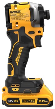 DeWalt DCF850D2T Гайковерт аккум. в чем. TSTAK (18V, 2*2.0Ah, 1/4" 206 Нм, 3 скор. BL-motor) - фото 227736