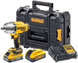 DeWalt DCF900H2T Гайковерт аккум. в чем. TSTAK II (18V, 2*5.0Ah, 1/2", 1396 Нм, BL-motor ) - фото 227743