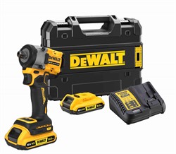 DeWalt DCF922D2T Гайковерт аккум. в чем. TSTAK (18V, 2*2.0Ah, 1/2", 610 Нм, BL-motor) - фото 227797