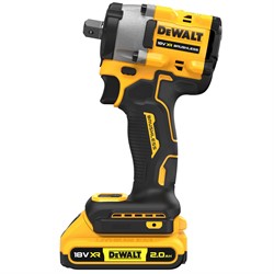 DeWalt DCF922D2T Гайковерт аккум. в чем. TSTAK (18V, 2*2.0Ah, 1/2", 610 Нм, BL-motor) - фото 227799
