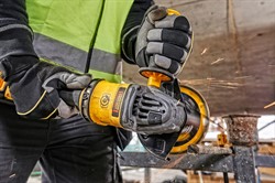 DeWalt DCG418N SOLO Угловая шлифмашина аккум. (54V, 125 мм, 9000 об/мин, BL-motor, нижняя кнопка) - фото 227855
