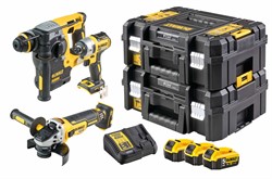 DeWalt DCK305P3T Набор аккум. инстр. в TSTAK II (2 шт.) (DCH273 + DCF887 + DCG405 + 3*5.0Ah) - фото 227905