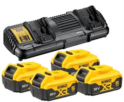 DeWalt DCK865P4T Набор:DCD796+DCF899+DCG405+DCS570+DCS367+DCS334+DCS355+DCH273 в TSTAK VI(4) (4*5Ah) - фото 227930