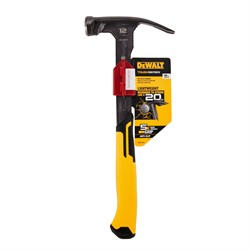 DeWalt DWHT51135-0 Молоток TOUGHSERIES с прямым заострённым гвоздодёром (340 гр) - фото 228198