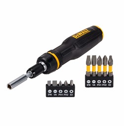 DeWalt DWHT68001-0 Отвертка телескопическая со сменными 10 битами - фото 228205