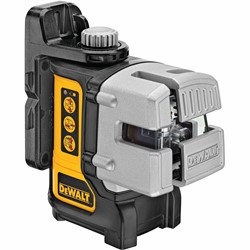 DeWalt DW089K Нивелир лазерный с красным лучем в чем. (15 м, +/-0.3 мм/м, 3 луча, верт/гориз/бок)