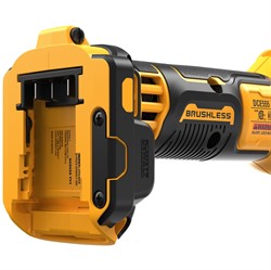 DeWalt DCE555N SOLO Фрезер по гипсокартону аккум. в кор.(18V, 26000 об/мин, BL-motor)