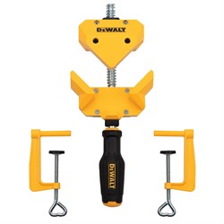 DeWalt DWHT83853-0 Струбцина угловая 90° (макс. ширина 55 мм, 2 струбцины для крепления к верстаку)