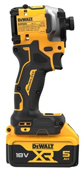 DeWalt DCF850P2T Гайковерт аккум. в чем. TSTAK (18V, 2*5.0Ah, 1/4" 206 Нм, 3 скор. BL-motor)