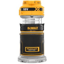 DeWalt DCW604NT SOLO Фрезер аккум. в чем. TSTAK VI (18V, цанга 8 мм, BL-motor, 16000-25500 об/мин)