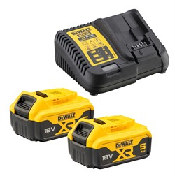 DeWalt DCK266P2 Набор: уд. шуруповерт DCD796 + гайковерт DCF887 в чем. DS150 (18V, 2*5.0Ah,70/205Нм)