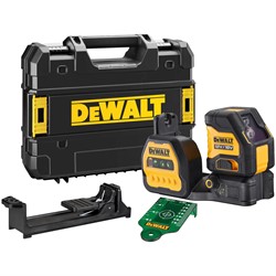 DeWalt DCE088NG18 SOLO Нивелир лазерный в чем. TSTAK (12/18V, 35м, 2 ЗЕЛ. луча, ± 0.3мм/м)