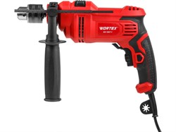 Дрель ударная WORTEX DS 1307-1 в кор. 800 Вт, 1 скор, 25 мм в дер., ключевой патрон 13 мм. - фото 230540