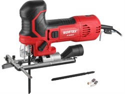 Лобзик электрический WORTEX JS 9008 E в кор. 750 Вт, 800-3000 ход/мин, пропил до 90 мм, грибов. рук. - фото 230575