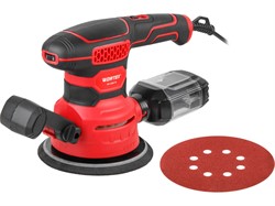 Эксцентриковая шлифмашина WORTEX RS 1250-1 E в кор. 450 Вт, 150 мм, 6000-12000 об/мин - фото 230595