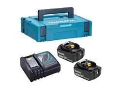 Комплект аккумулятор LXT 18.0 В BL1840B 2 шт. + зарядное устройство DC18RC в кейсе - фото 230645