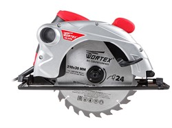 Циркулярная пила WORTEX CS 2170 в кор. 1900 Вт, 210 мм, до 70 мм - фото 230692