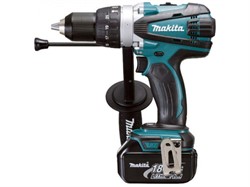Аккум. ударная дрель-шуруповерт MAKITA LXT DHP 458 RFE в чем. - фото 230749