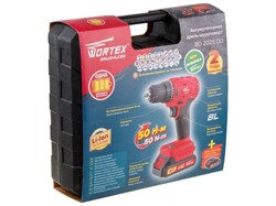 Аккум. дрель-шуруповерт WORTEX BD 2025 DLi в чем. ALL1 XLT БЕСЩЕТ, 18 В, 50 Н*м, 2х2 А*ч, БЗП 10 мм - фото 230946