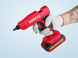 Аккум. клеевой пистолет WORTEX CGG 1118 в кор. ALL1 XLT SOLO 18В, 11 мм - фото 230980