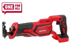 Аккум. сабельная пила WORTEX CSR 1118 E в кор. ALL1 XLT SOLO 18В, дер. 115 мм - фото 231041