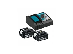 Комплект аккумулятор LXT 18.0 В BL1850B 2 шт. + зарядное устройство DC18RC в кор. - фото 231077