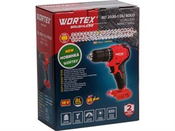 Аккум. ударная дрель-шуруповерт WORTEX BD 2030-1 DLi в кор. ALL1 XLT SOLO БЕСЩЕТ., 18 В, 55 Н*м - фото 231152
