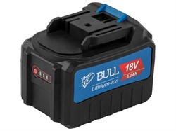 Аккумулятор BULL AK 6001 18.0 В, 6.0 А/ч, Li-Ion XLTpro - фото 231166