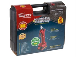 Аккум. секатор WORTEX CBS 2535 ALL1 XLT в чем. БЕСЩЕТ., 18 В, ветки до 25 мм, 1х1.5 А*ч - фото 231290