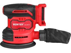 Аккум. эксцентриковая шлифмашина WORTEX COS 1218-1 E в кор. ALL1 XLT SOLO 18В, 125 мм, 6000-13000 об - фото 231300