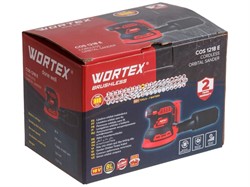 Аккум. эксцентриковая шлифмашина WORTEX COS 1218 E в кор. ALL1 XLT SOLO в кор. БЕСЩЁТ., 18В, 125 мм - фото 231412