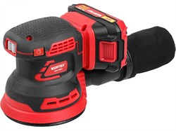Аккум. эксцентриковая шлифмашина WORTEX COS 1218 E в кор. ALL1 XLT c акб и з/у в кор. БЕСЩЁТ., 18В - фото 231419