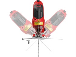 Лобзик электрический WORTEX JS 6507 LE в кор. 650 Вт, 500-3000 ход/мин, пропил до 65 мм - фото 231470