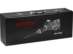 Отбойный молоток WORTEX DH 1445 в чем. 1400 Вт, 45 Дж, HEX 30, 1800 уд/мин - фото 231494