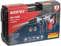 Отбойный молоток WORTEX DH 1425 в чем. 1400 Вт, 25 Дж, SDS-max, 3800 уд/мин - фото 231505