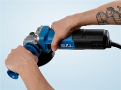 Одноручная углошлифмашина BULL WS 1218 в кор. 125 мм, 1800 Вт, плав. пуск., конст. эл. - фото 231518