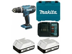 Аккум. дрель-шуруповерт MAKITA HP 488 DWAE в чем. + АКЦИЯ рулетка и пузырьковй уровень в подарок - фото 231565