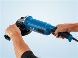 Двуручная углошлифмашина BULL WS 1501 в кор. 150 мм, 1400 Вт, 8400 об/мин, пылезащ., 4м кабель - фото 231615