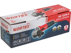 Одноручная углошлифмашина WORTEX LX AG 1209-4 в кор. 950 Вт, 125 мм, 3 000-11 000 об/мин. - фото 231643