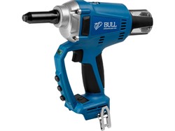 Аккум. заклепочный пистолет BULL CRG 1018 в кор. XLTpro SOLO, БЕСЩЕТ., 25 мм, 10000 Н - фото 231652